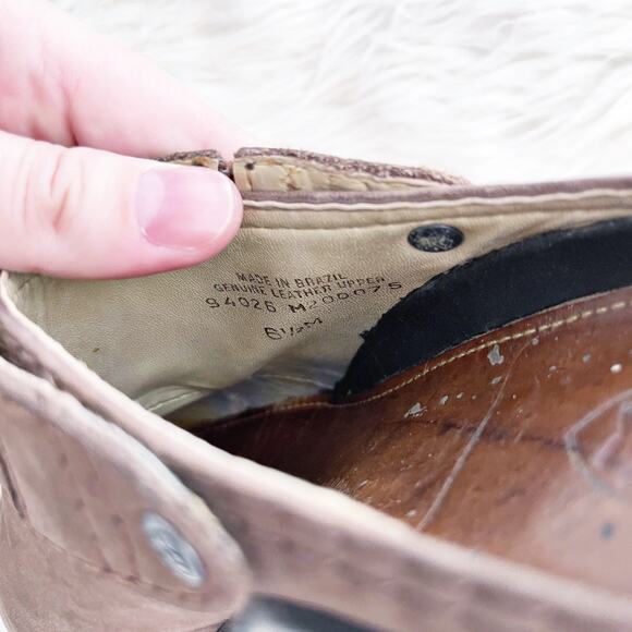 Ariat Brown Leather Sport Slip On Clog - Picture 8 of 8